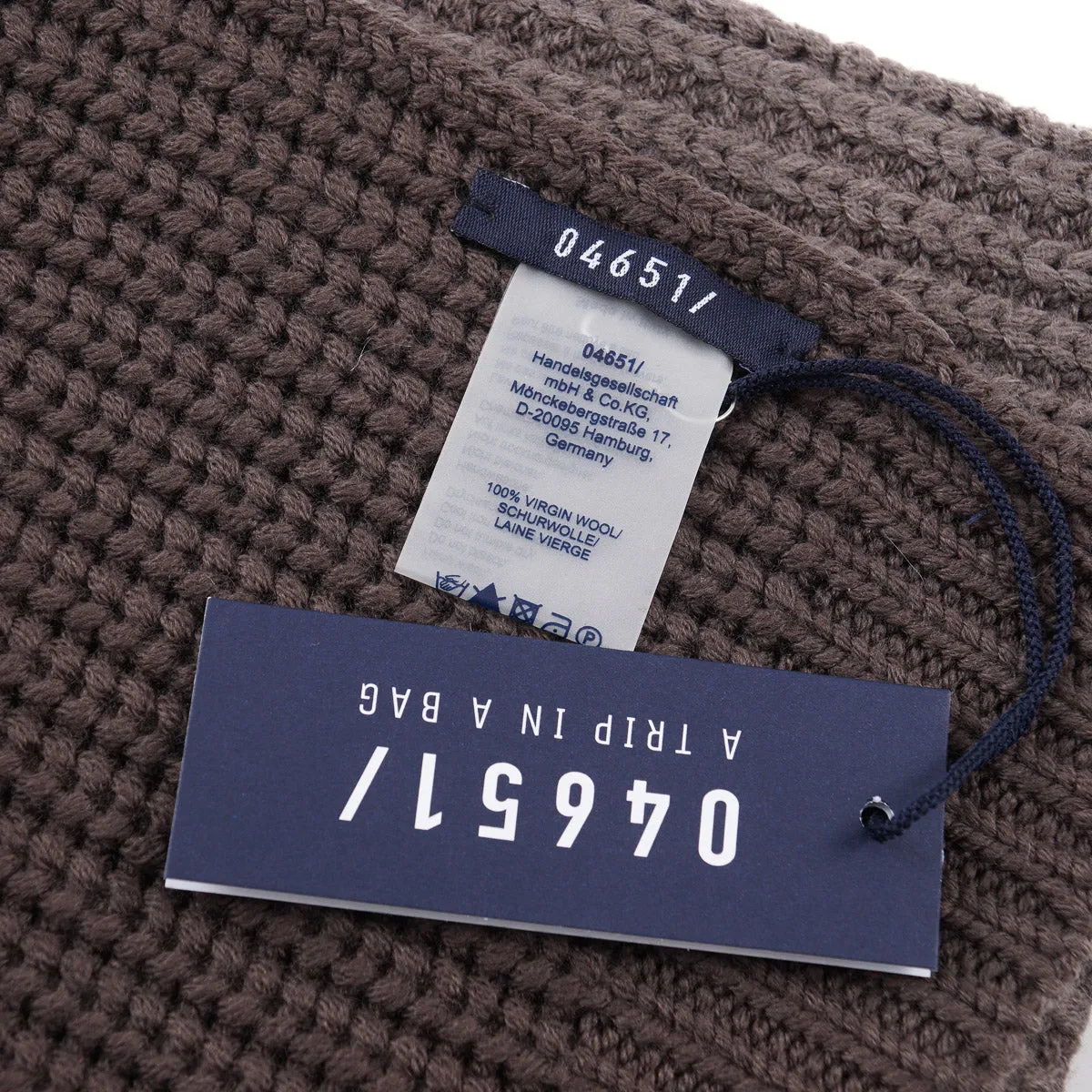 04651 / A Trip in a Bag Wool 'Foggy Scarf'