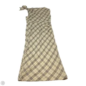Dress Casual Maxi By Antonio Melani In Black & Tan. Size: L