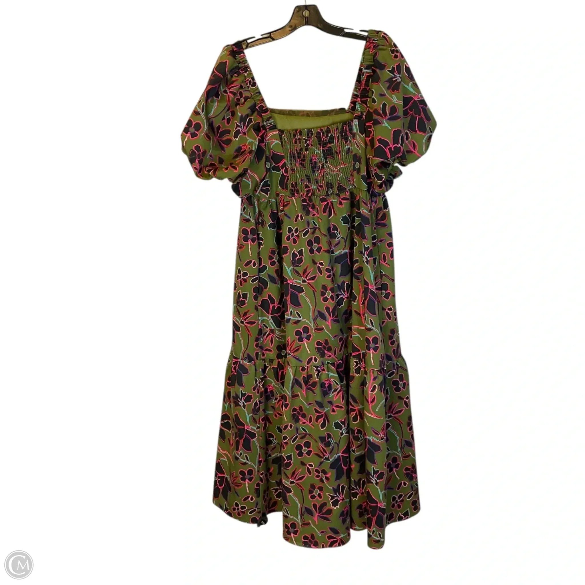 Dress Casual Maxi By Crosby In Green. Size: M