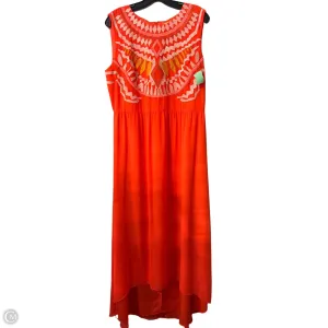 Dress Casual Maxi By Gianni Bini In Orange. Size: L