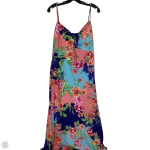 Dress Casual Maxi By Guess In Multi-colored. Size: 12