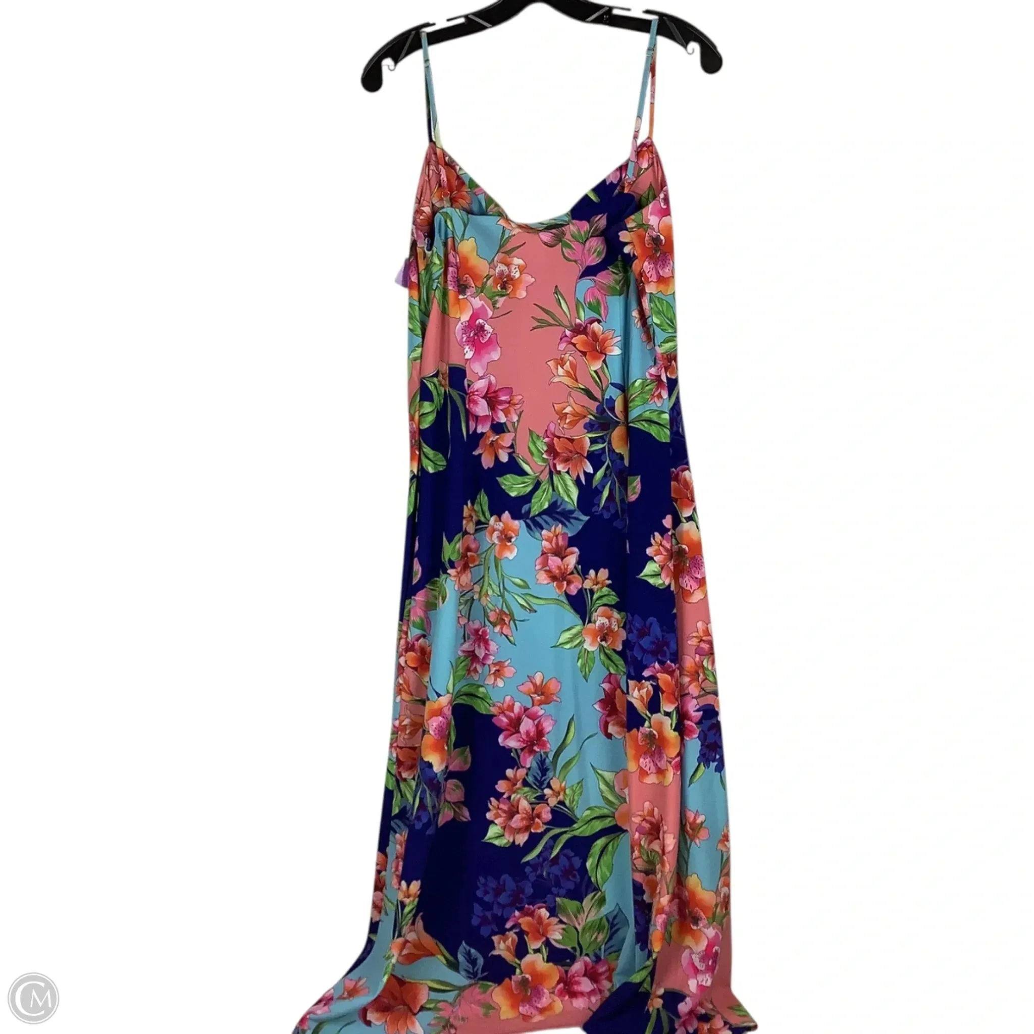 Dress Casual Maxi By Guess In Multi-colored. Size: 12