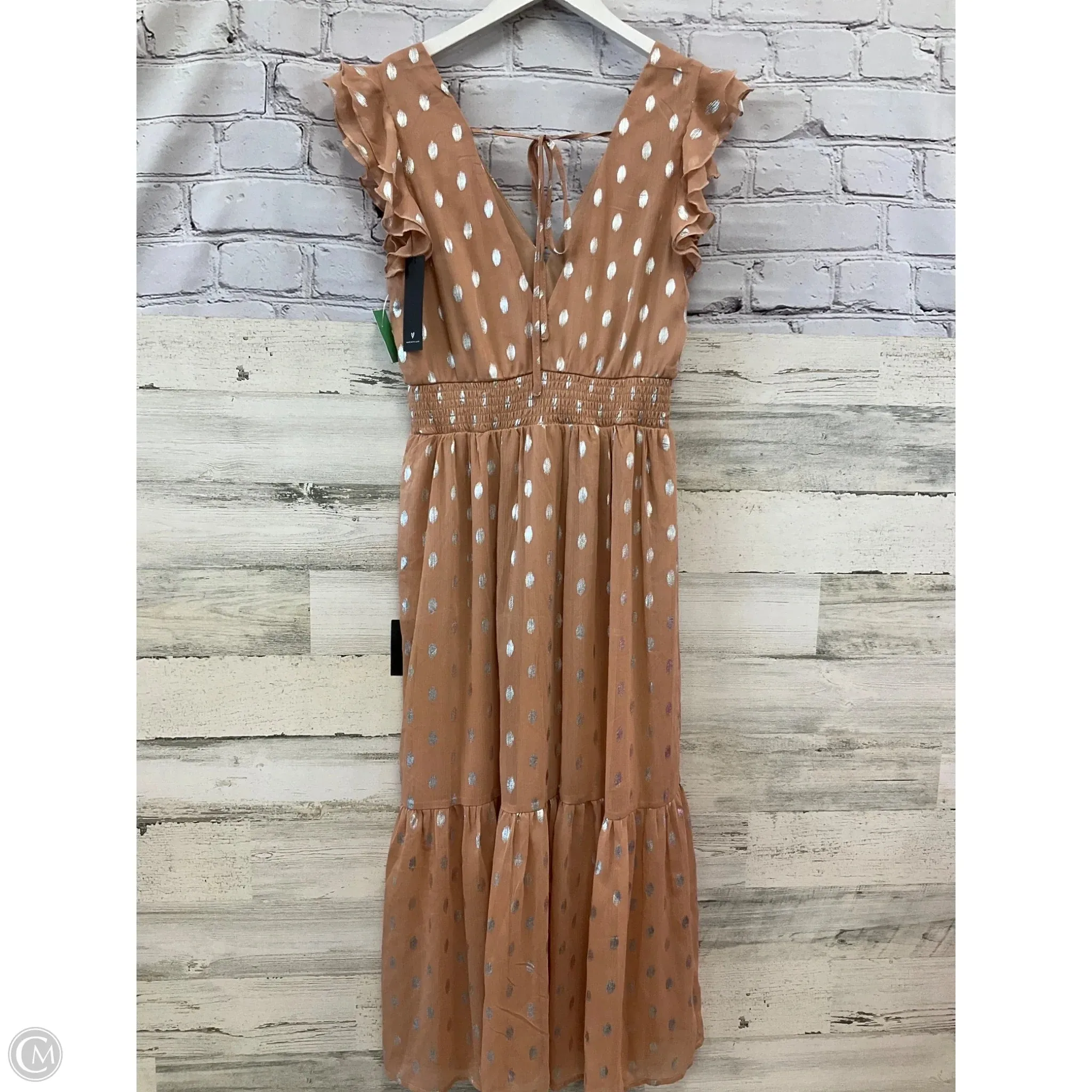 Dress Casual Maxi By Lulus In Tan. Size: S