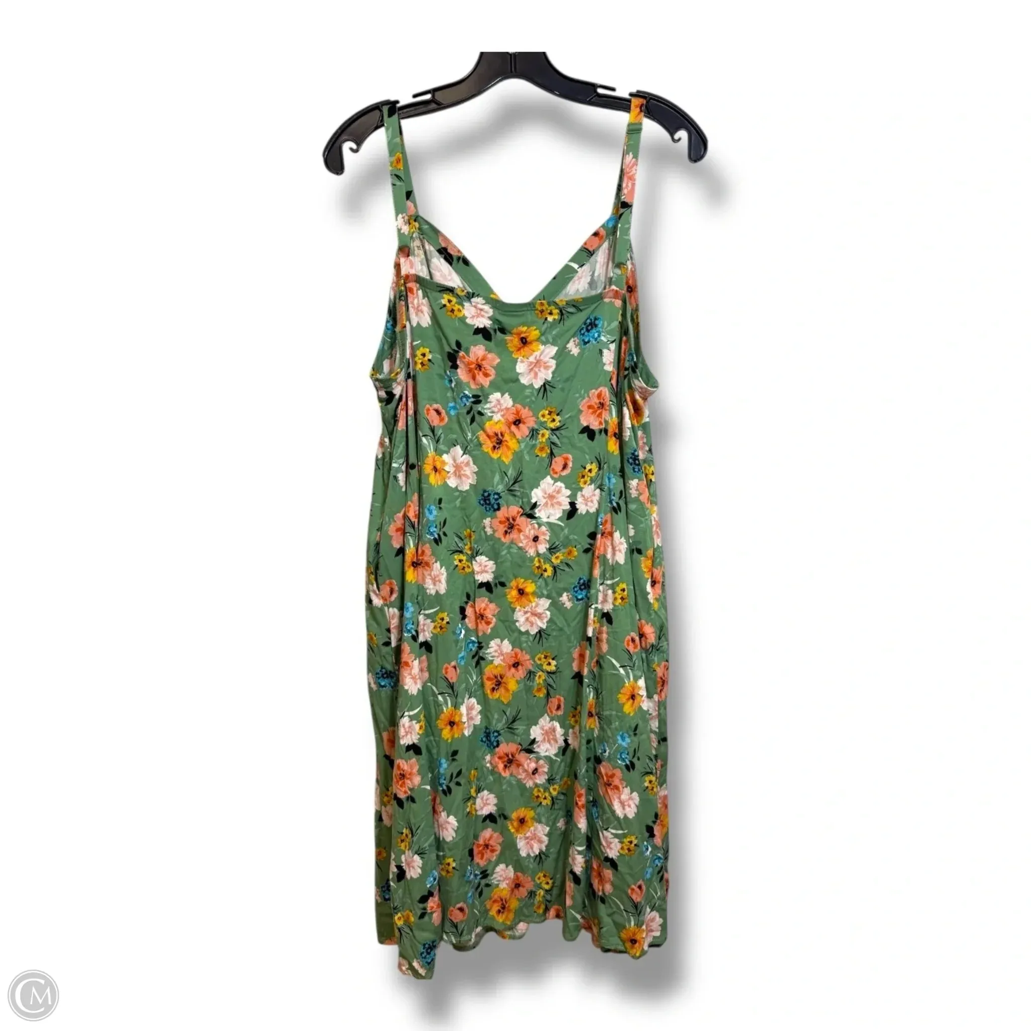 Dress Casual Maxi By Torrid In Green. Size: 3x