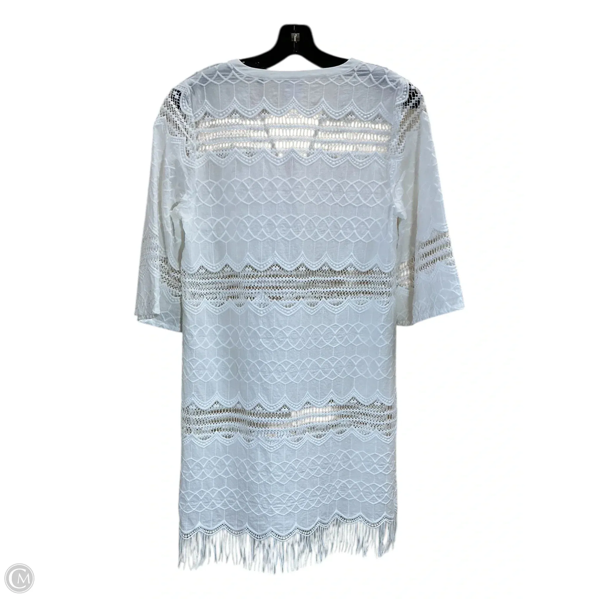 Dress Casual Midi By Cabi In White. Size: S