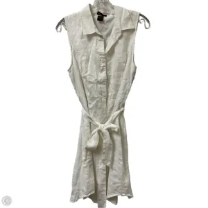 Dress Casual Midi By Grace In White. Size: M
