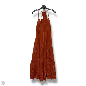 Dress Designer By Frye X Anthropologie In Bronze. Size: Xs