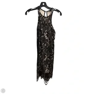 Dress Party Midi By Express In Black & Tan. Size: Xs