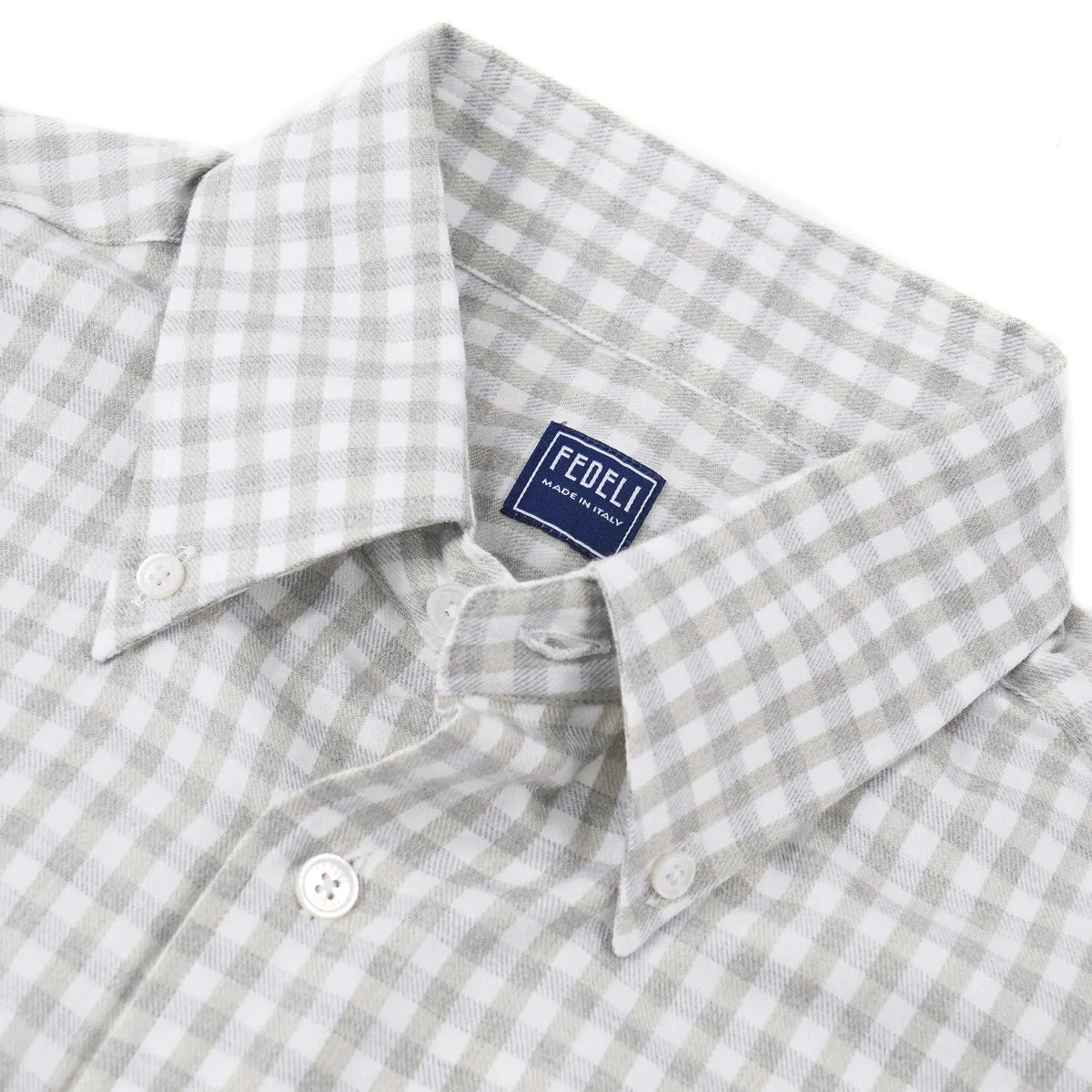 Fedeli Extra-Soft Flannel Cotton Shirt