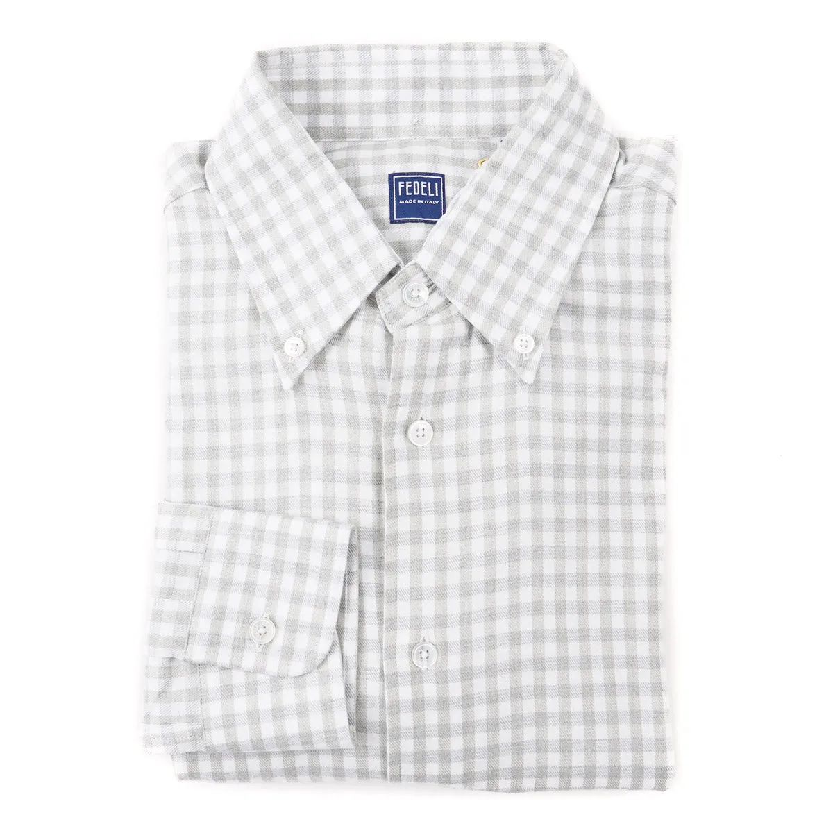 Fedeli Extra-Soft Flannel Cotton Shirt