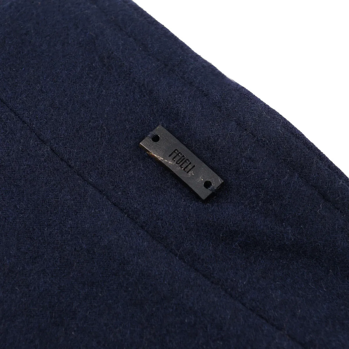 Fedeli Flannel Cashmere Outerwear Vest
