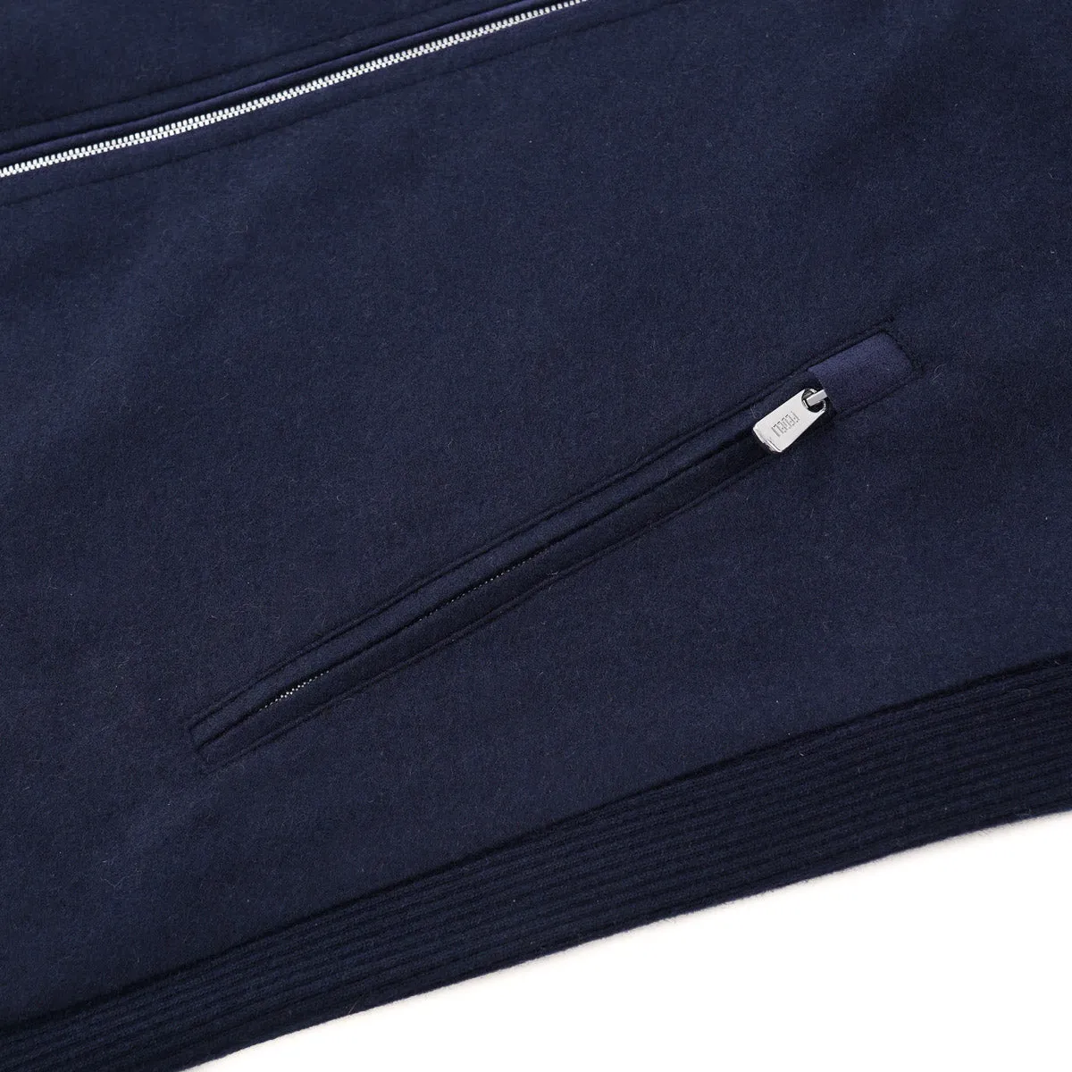 Fedeli Flannel Cashmere Outerwear Vest