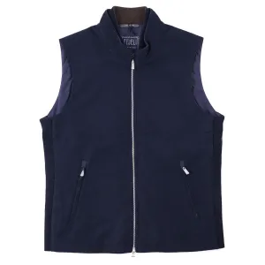 Fedeli Flannel Cashmere Outerwear Vest