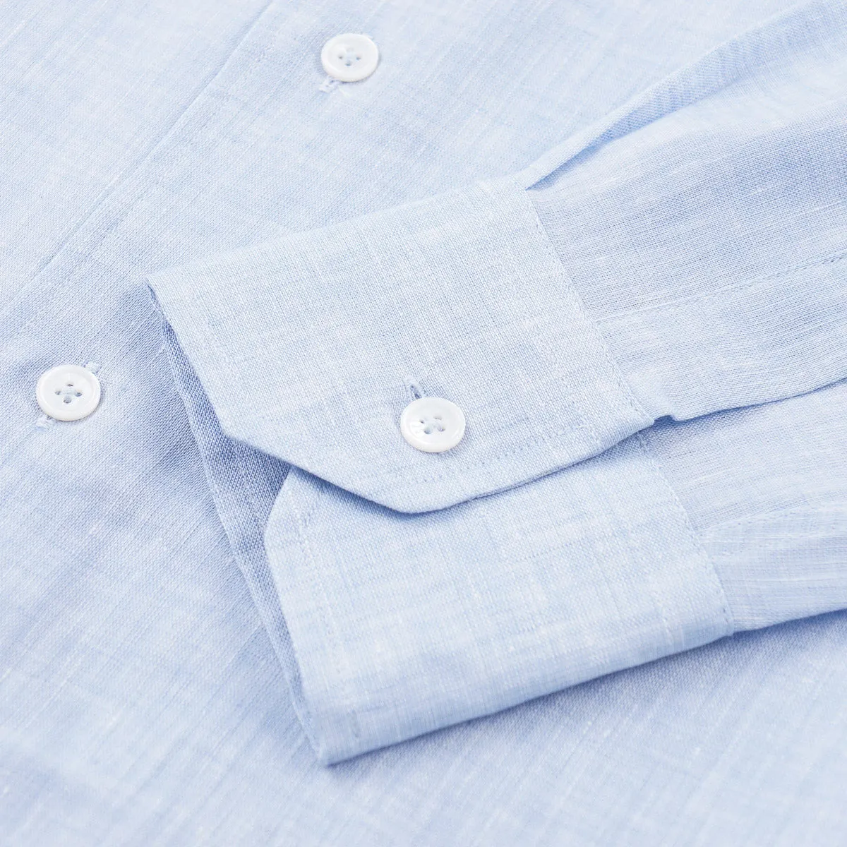 Fedeli 'Roby' Slim-Fit Linen Shirt