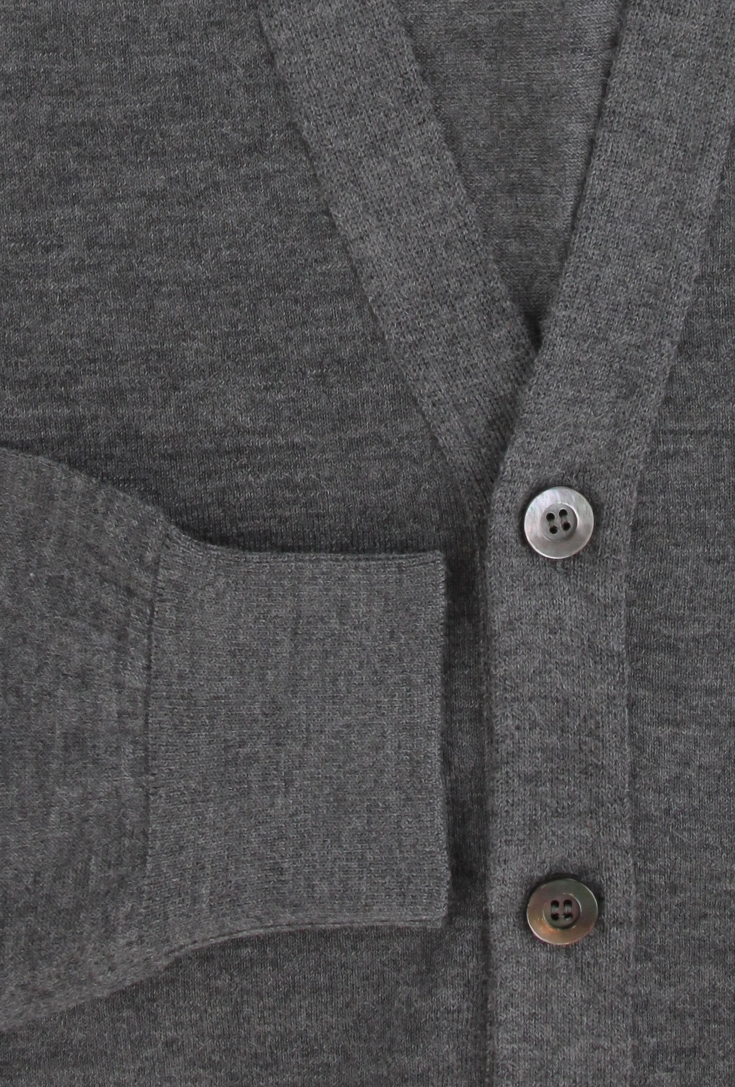 Fiori Di Lusso Dark Gray V-Neck Cardigan