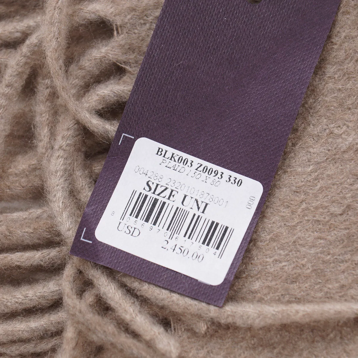 Isaia Extra-Large Cashmere Scarf