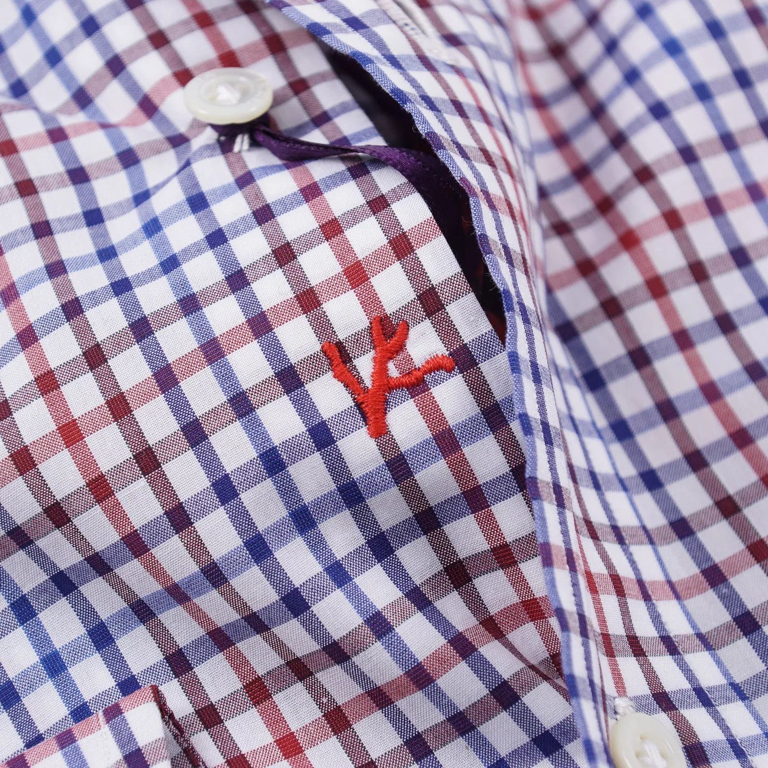 Isaia Slim-Fit Cotton Dress Shirt