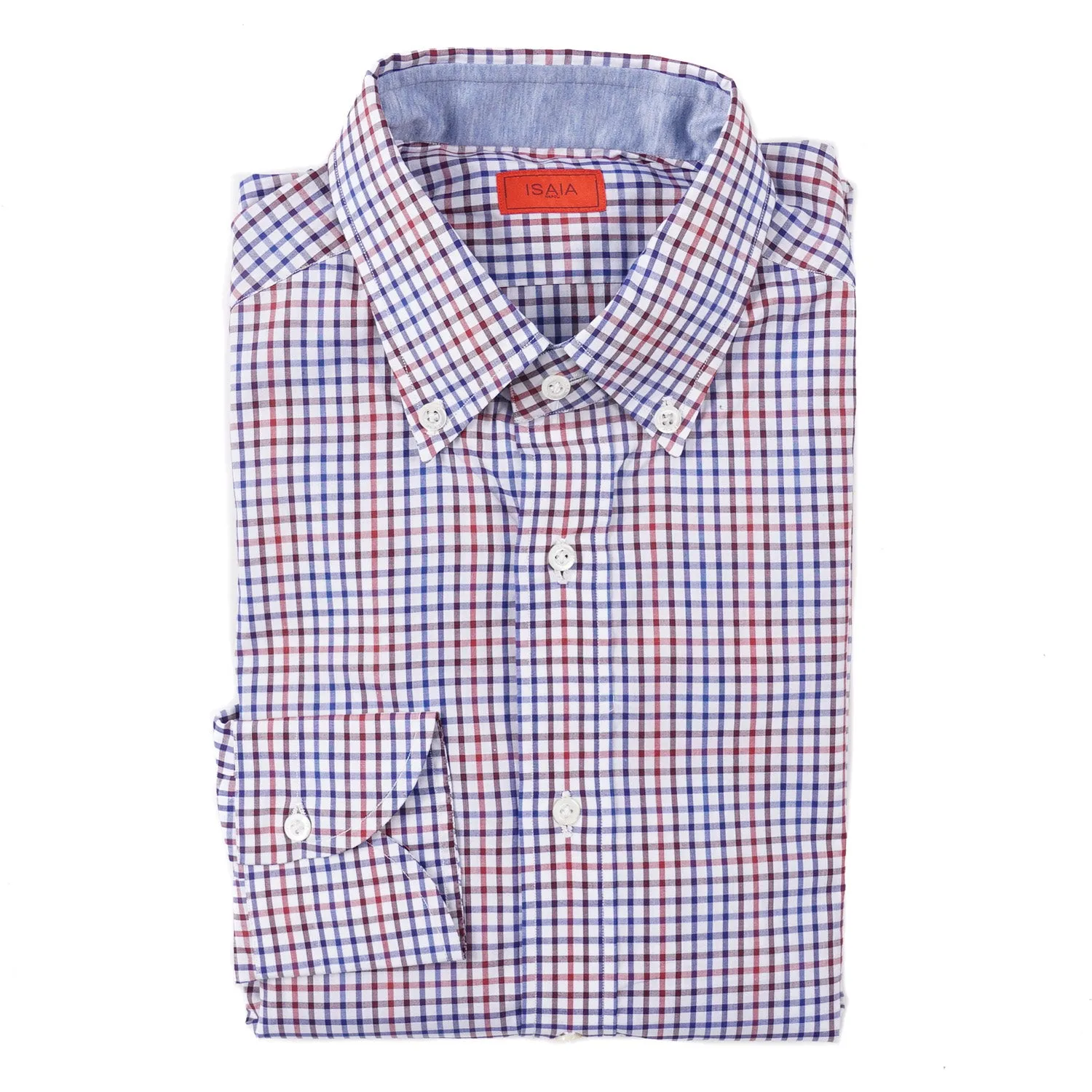 Isaia Slim-Fit Cotton Dress Shirt