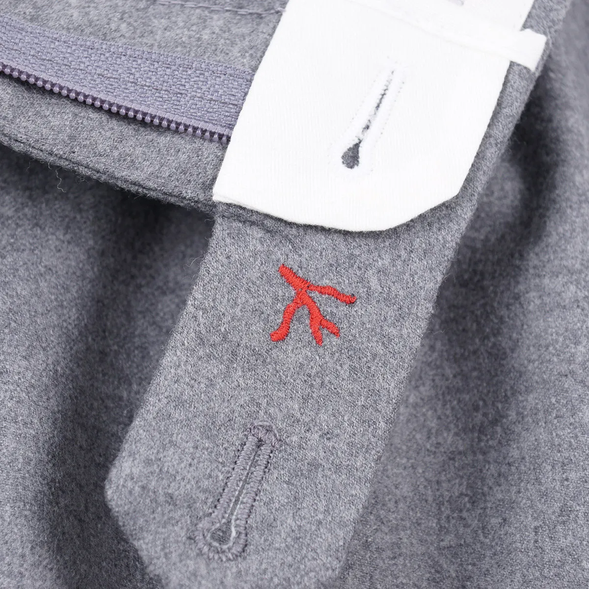 Isaia Slim-Fit Flannel Wool Pants