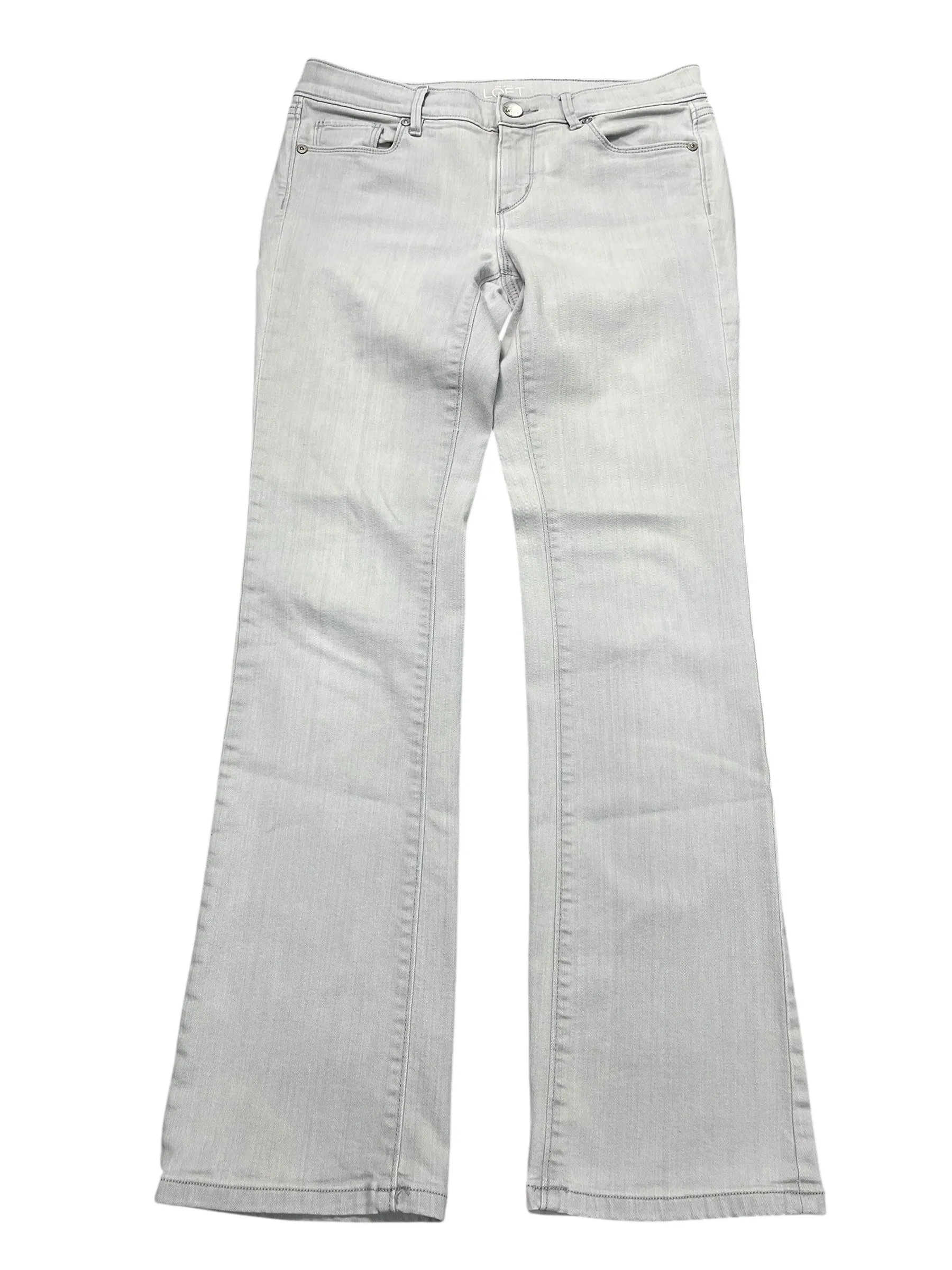 Jeans Boot Cut By Loft In Grey Denim. Size:6