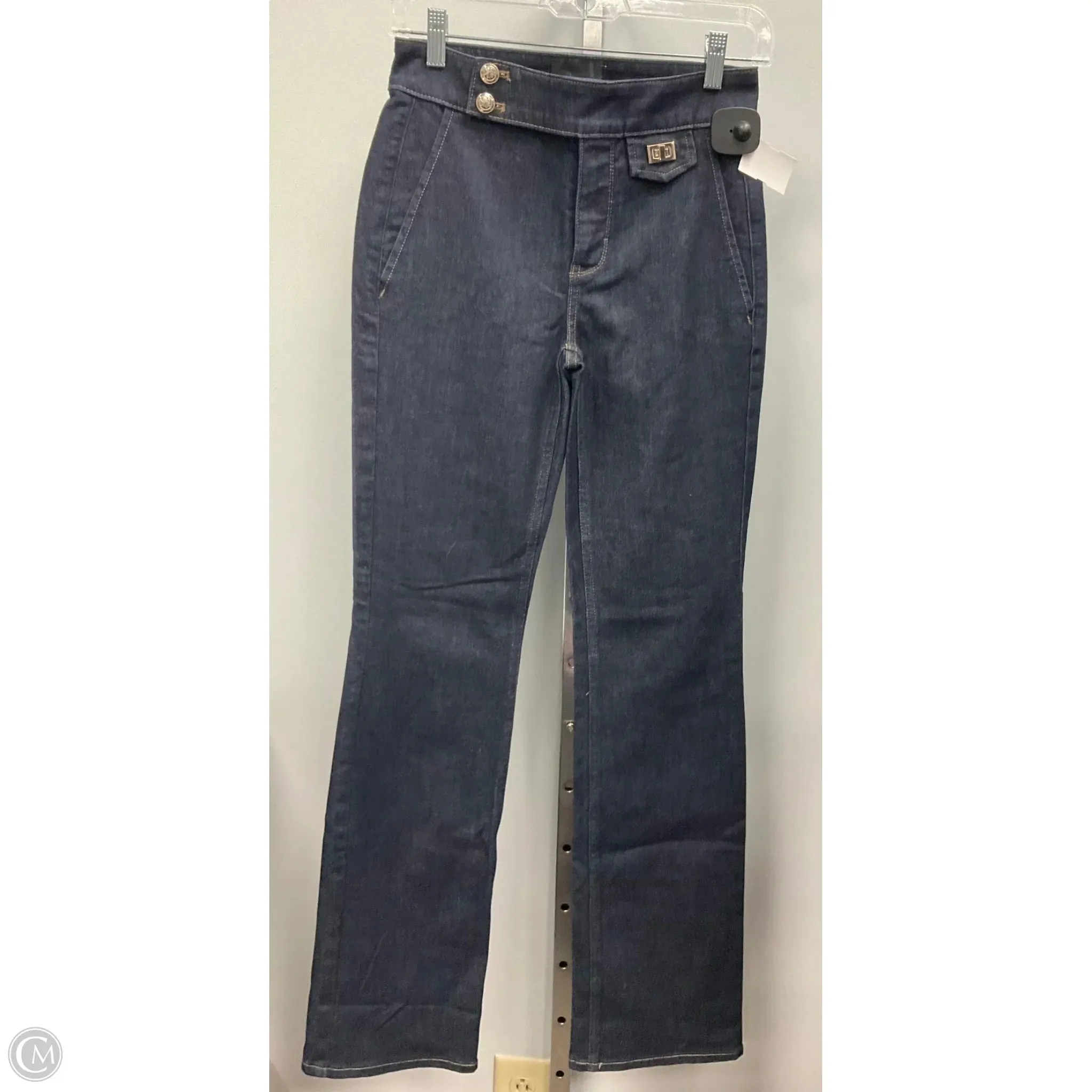 Jeans Boot Cut By White House Black Market In Blue Denim. Size: 0