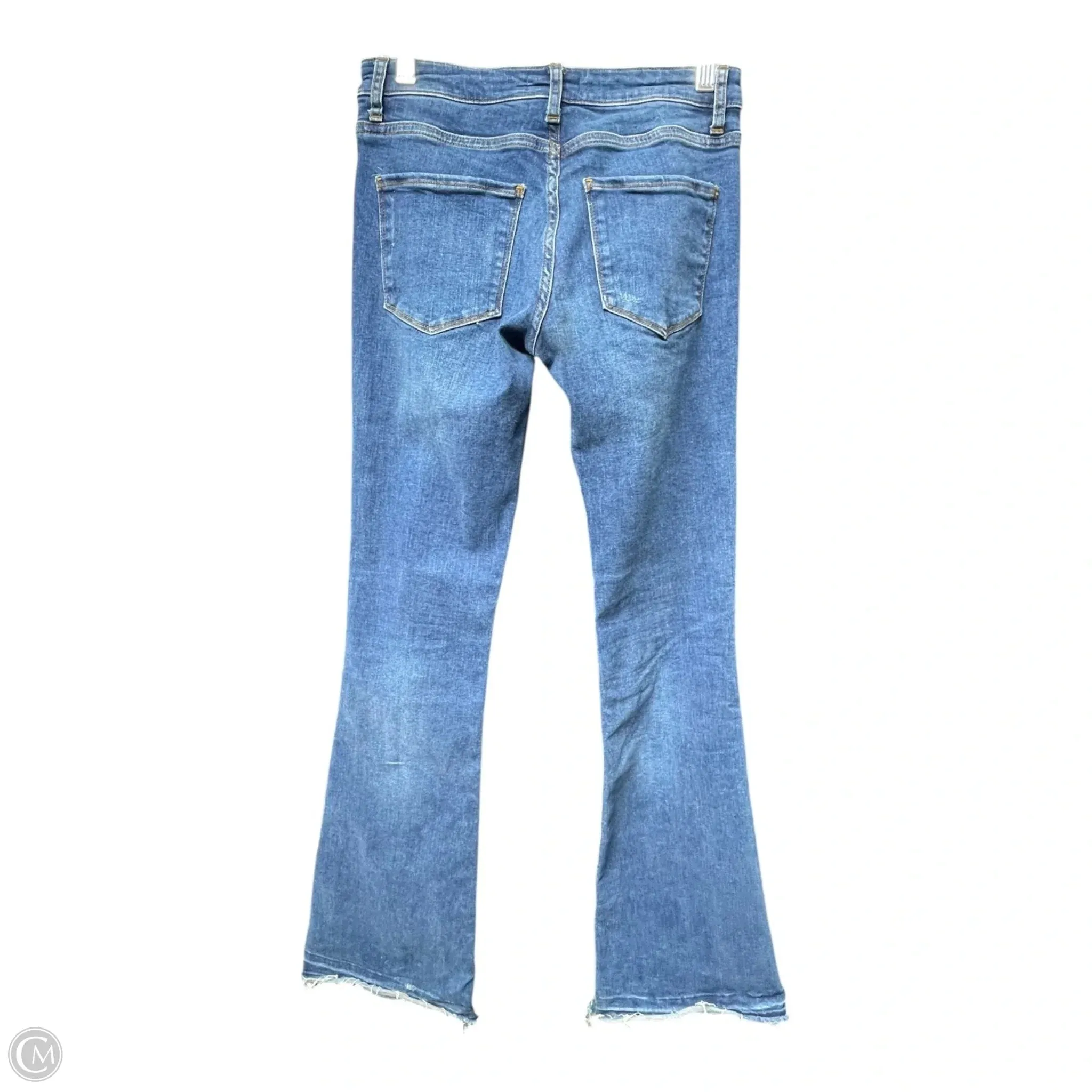 Jeans Boot Cut By Zara In Blue Denim. Size: 4