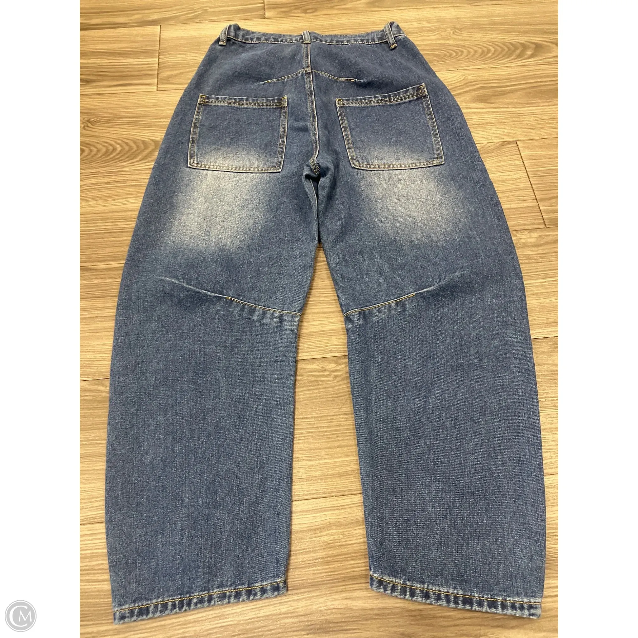 Jeans Boyfriend By Clothes Mentor In Blue. Size: S