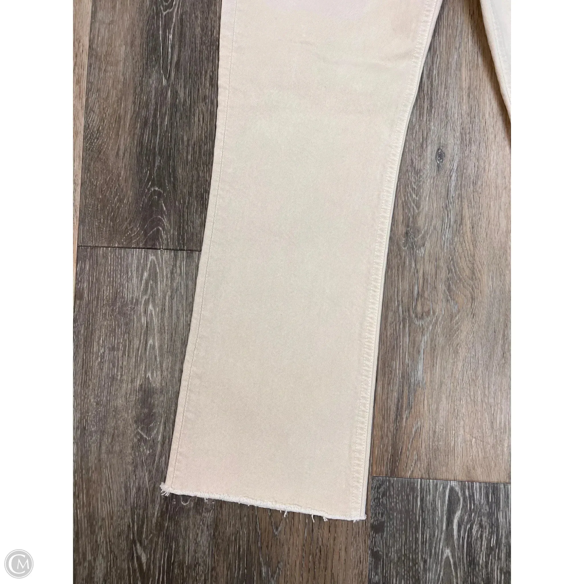 Jeans Cropped By Citizens Of Humanity In Cream Denim. Size: 2/26
