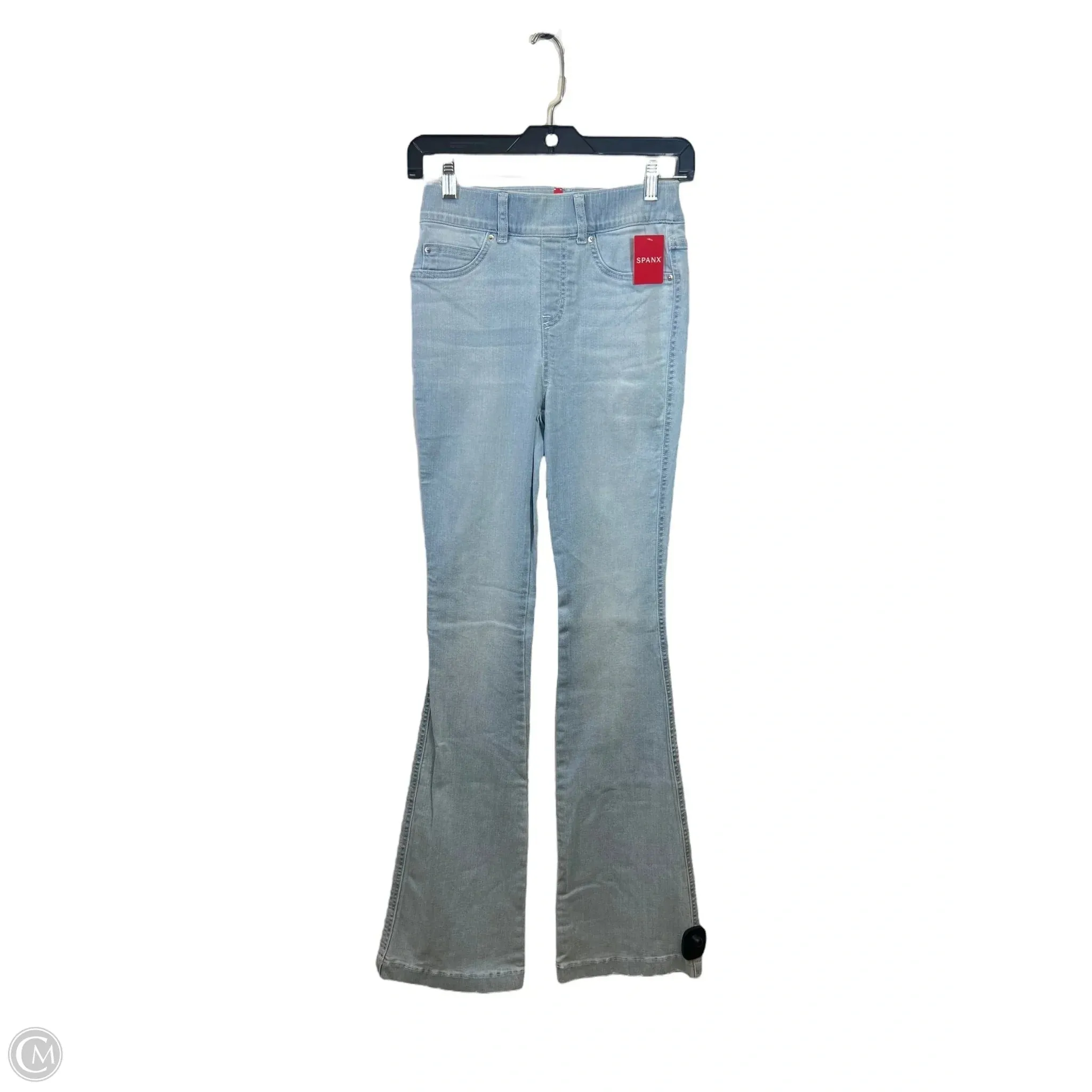 Jeans Flared By Spanx In Blue Denim. Size: Xs