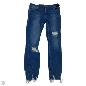 Jeans Skinny By Free People In Blue Denim. Size: 4