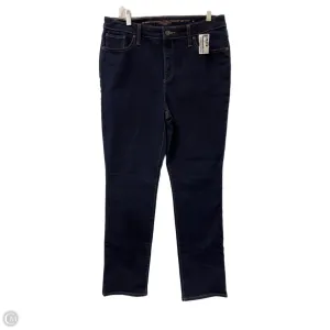 Jeans Straight By Chicos In Blue Denim. Size: 8