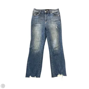 Jeans Straight By Risen In Blue. Size: 8