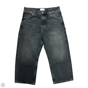 Jeans Wide Leg By We The Free In Black Denim. Size: 14