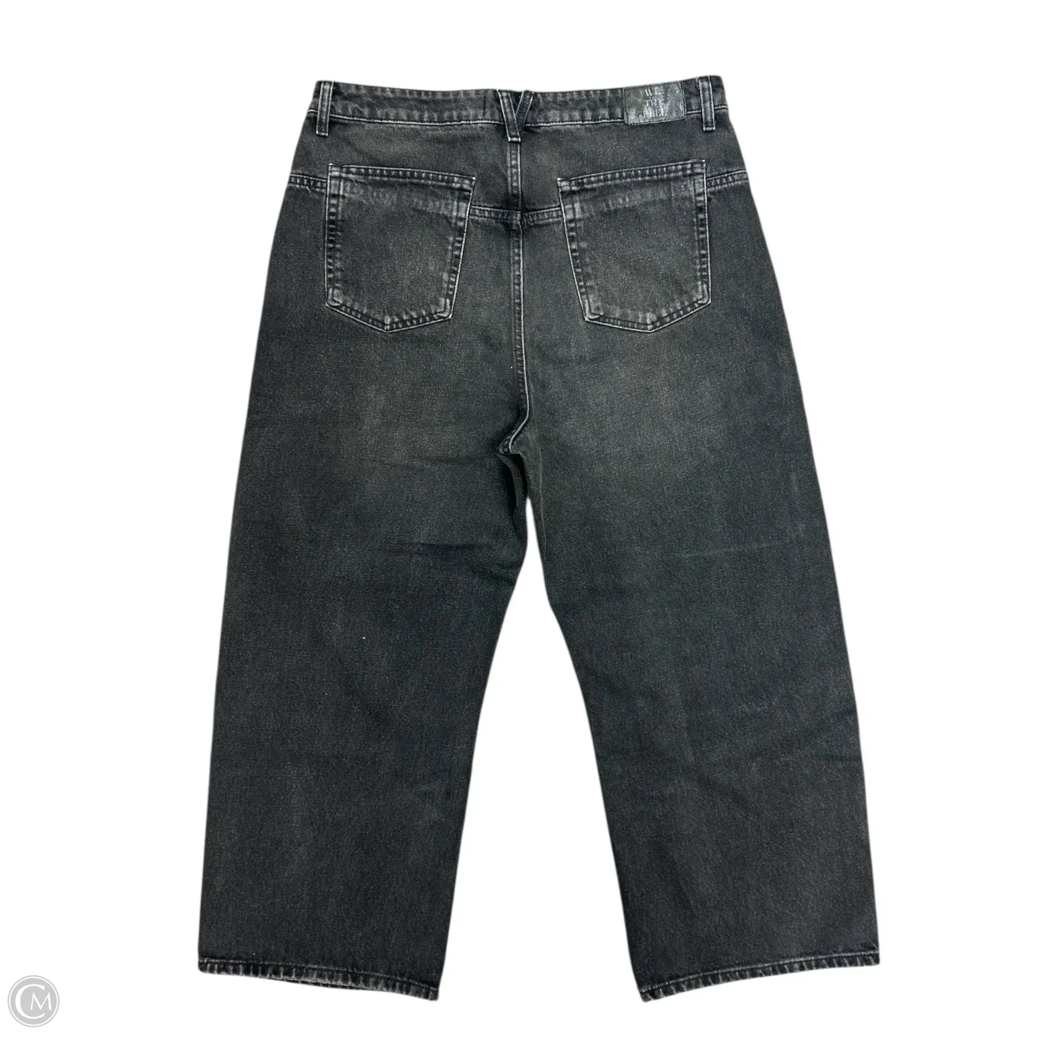 Jeans Wide Leg By We The Free In Black Denim. Size: 14