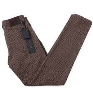 Kiton Slim Fit Five-Pocket Woven Wool Pants
