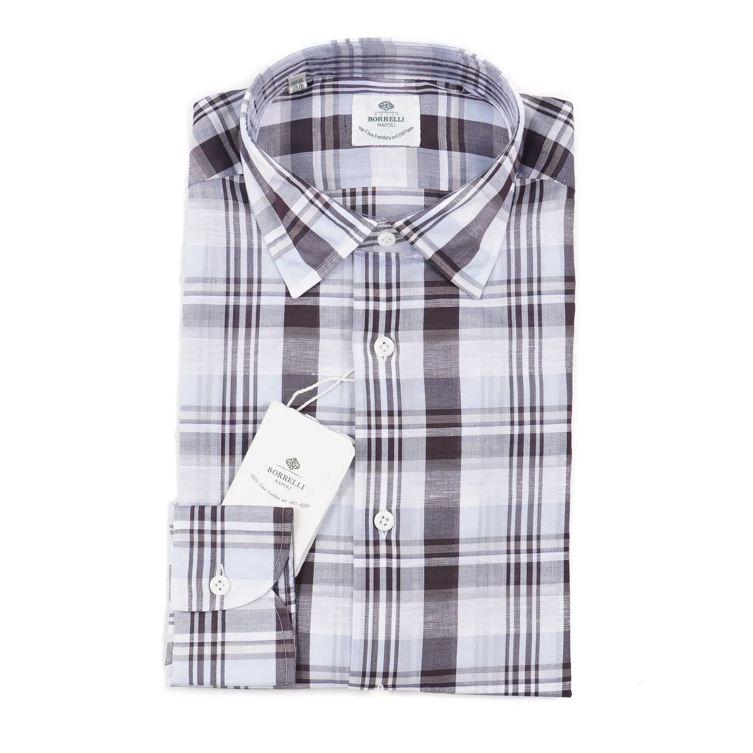 Luigi Borrelli Lightweight Cotton-Linen Shirt