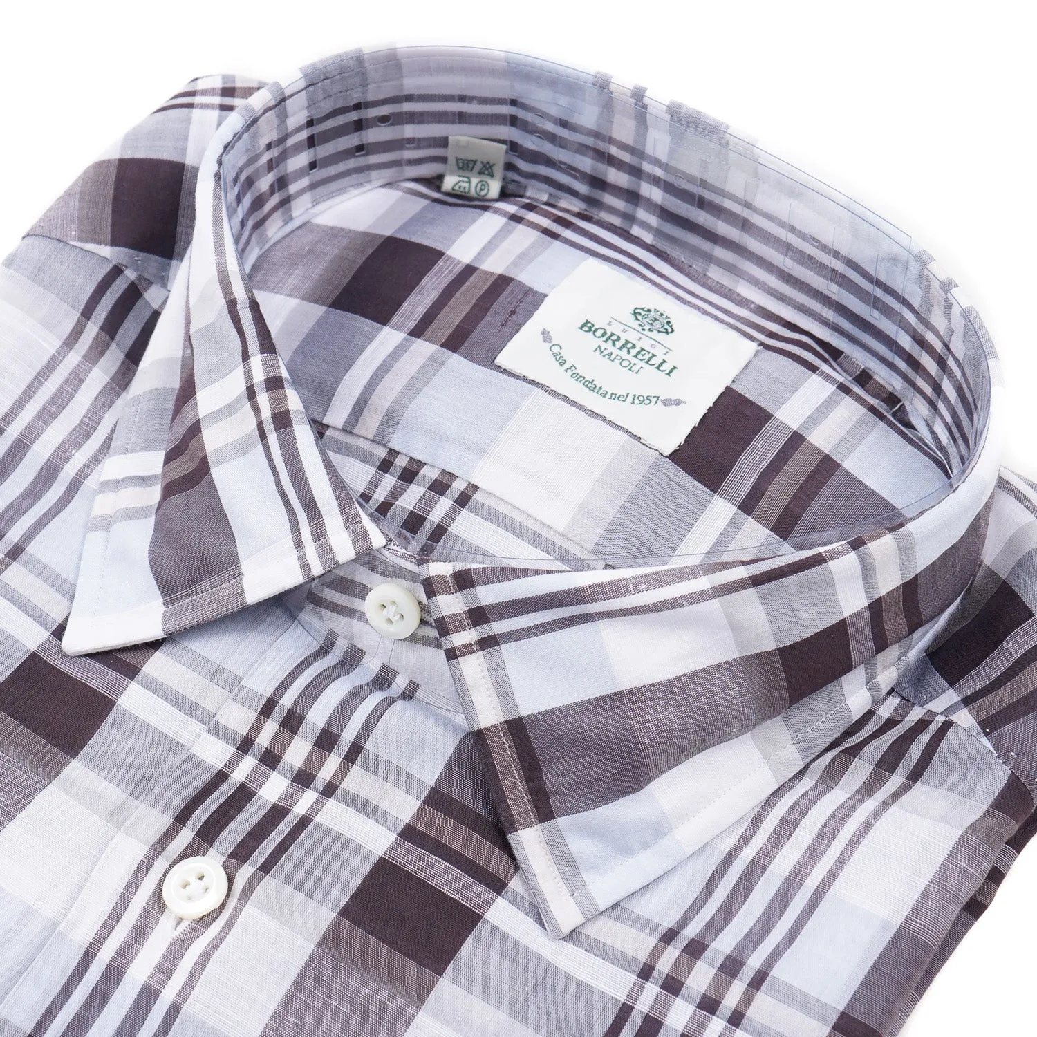 Luigi Borrelli Lightweight Cotton-Linen Shirt