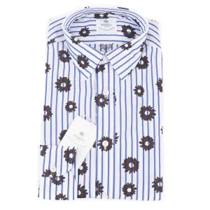 Luigi Borrelli Regular-Fit Floral Cotton Shirt