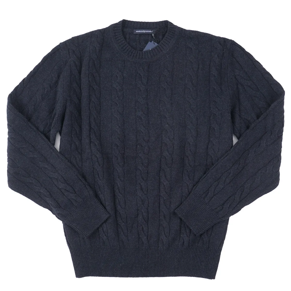 Manrico Cable Knit Cashmere Sweater