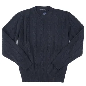 Manrico Cable Knit Cashmere Sweater