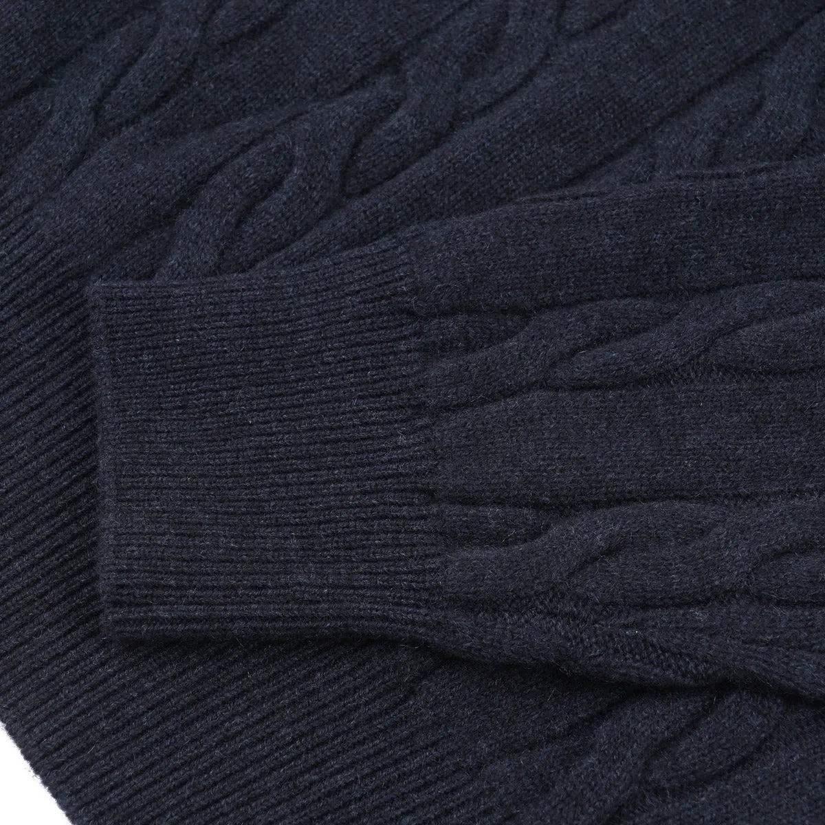 Manrico Cable Knit Cashmere Sweater