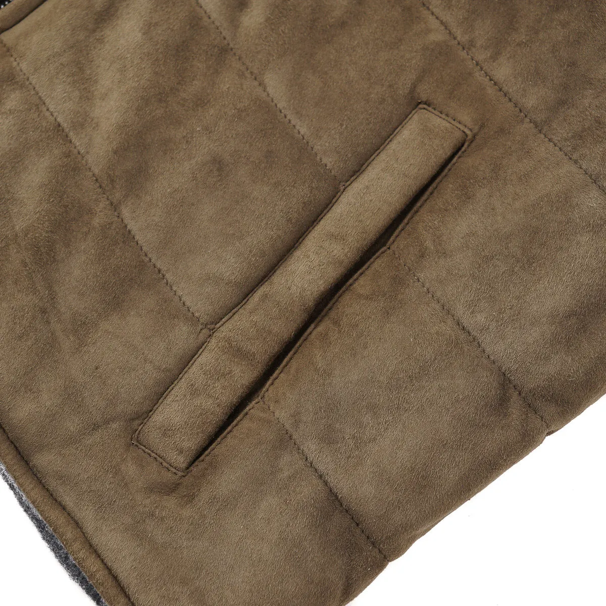 Manto Reversible Lambskin Suede Vest