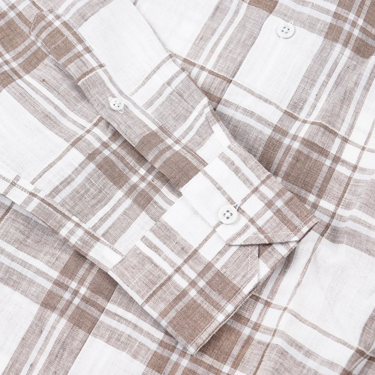 Maurizio Baldassari Classic-Fit Linen Shirt