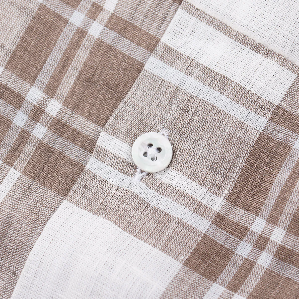Maurizio Baldassari Classic-Fit Linen Shirt