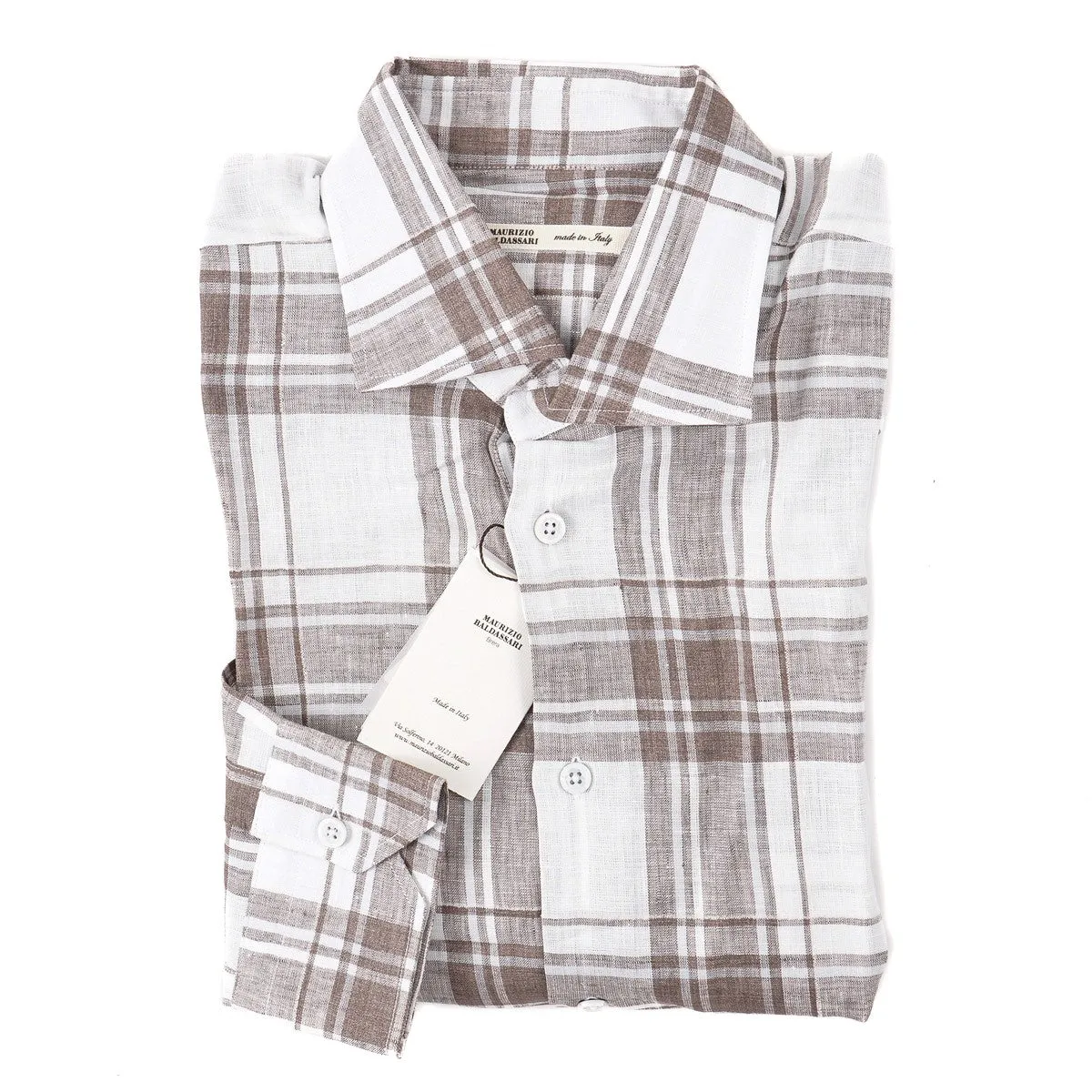 Maurizio Baldassari Classic-Fit Linen Shirt