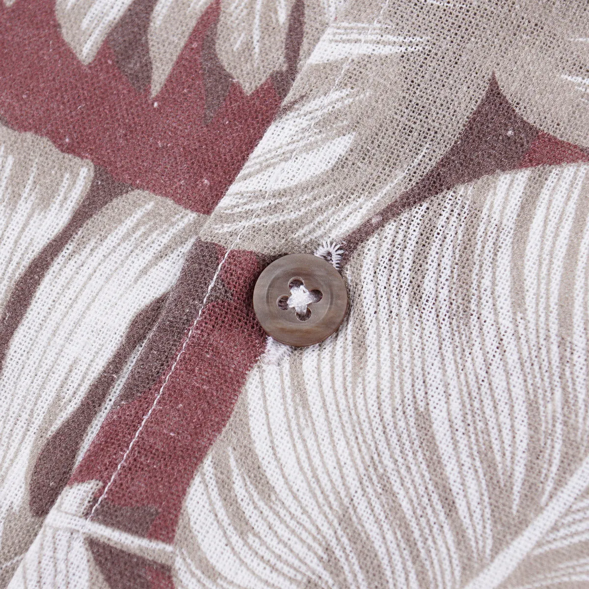 Maurizio Baldassari Floral Linen Shirt