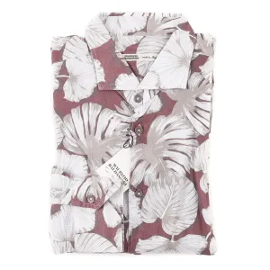 Maurizio Baldassari Floral Linen Shirt