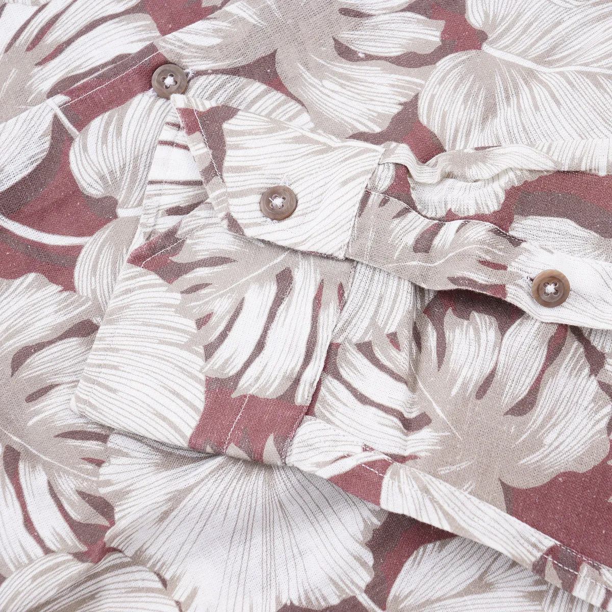 Maurizio Baldassari Floral Linen Shirt