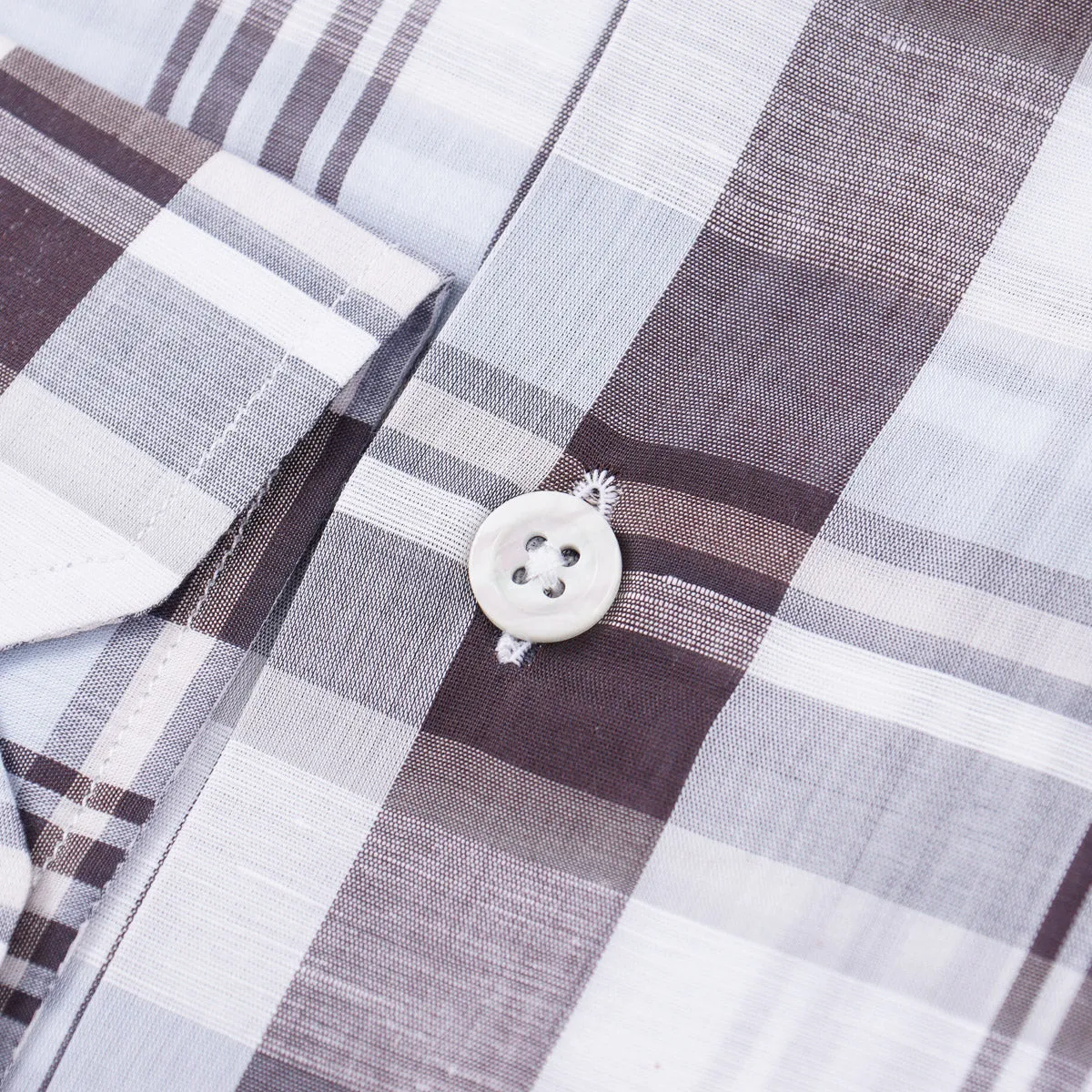 Maurizio Baldassari Linen-Cotton Shirt