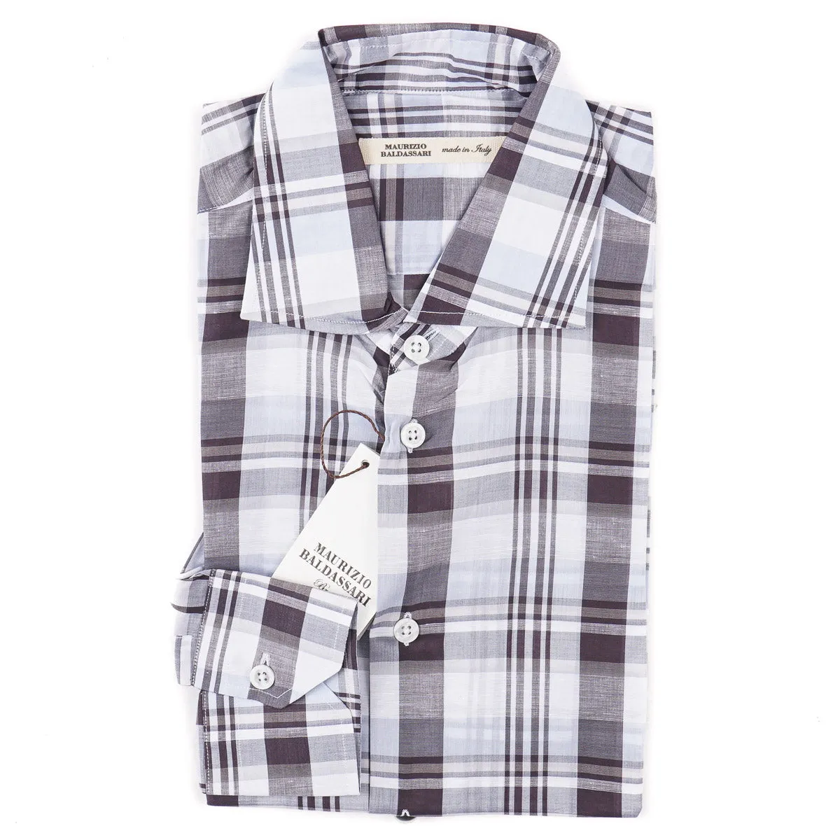 Maurizio Baldassari Linen-Cotton Shirt